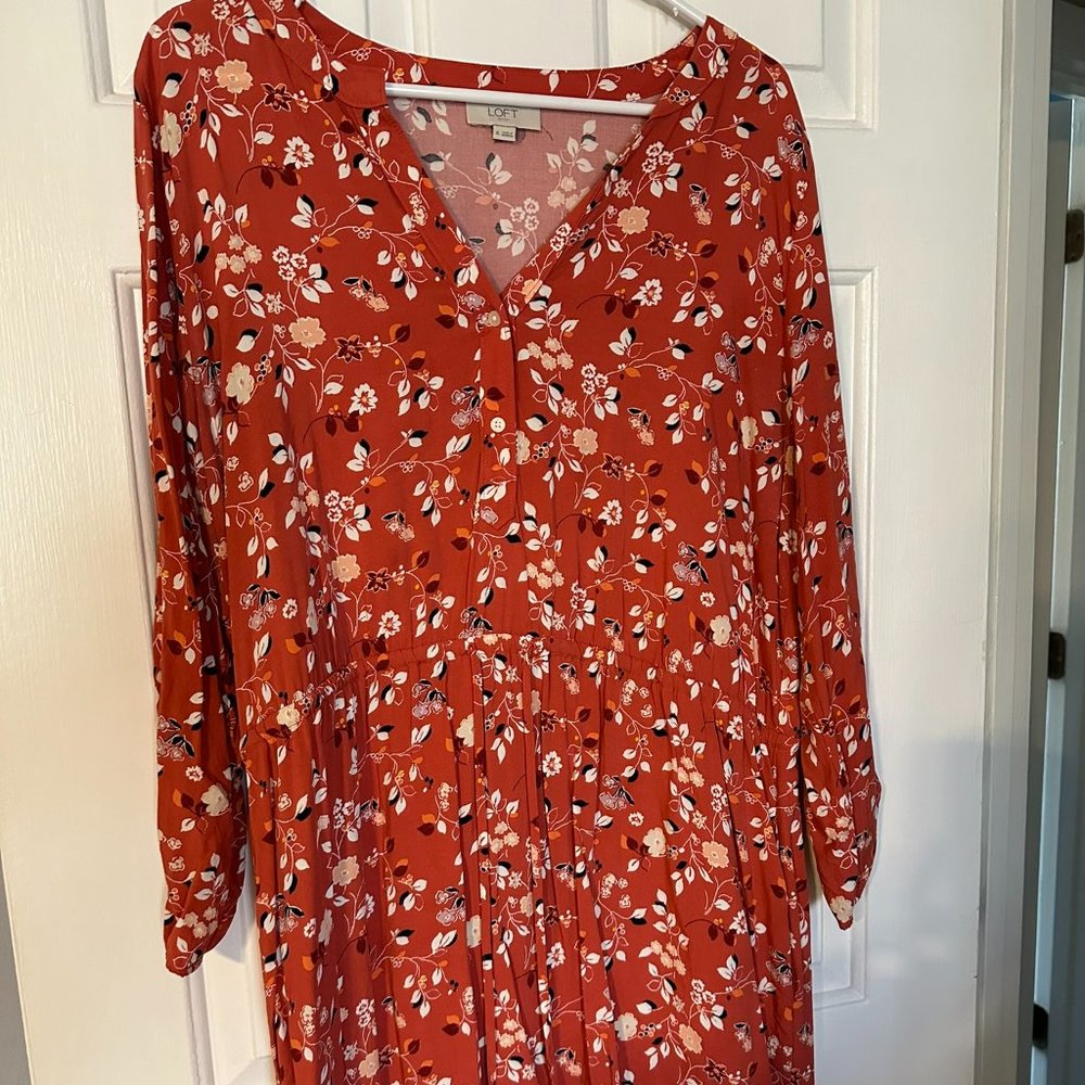Floral Loft Dress Size XL